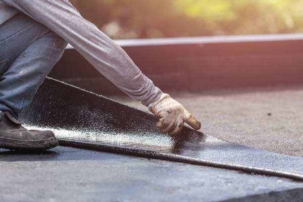 Professional Basement Waterproofing technician working in Winnebago, WI